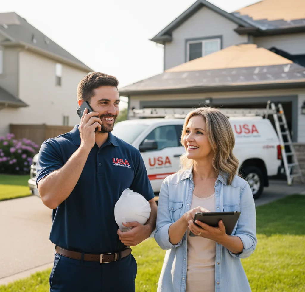USA Roof Repair Experts customer support in Dayton